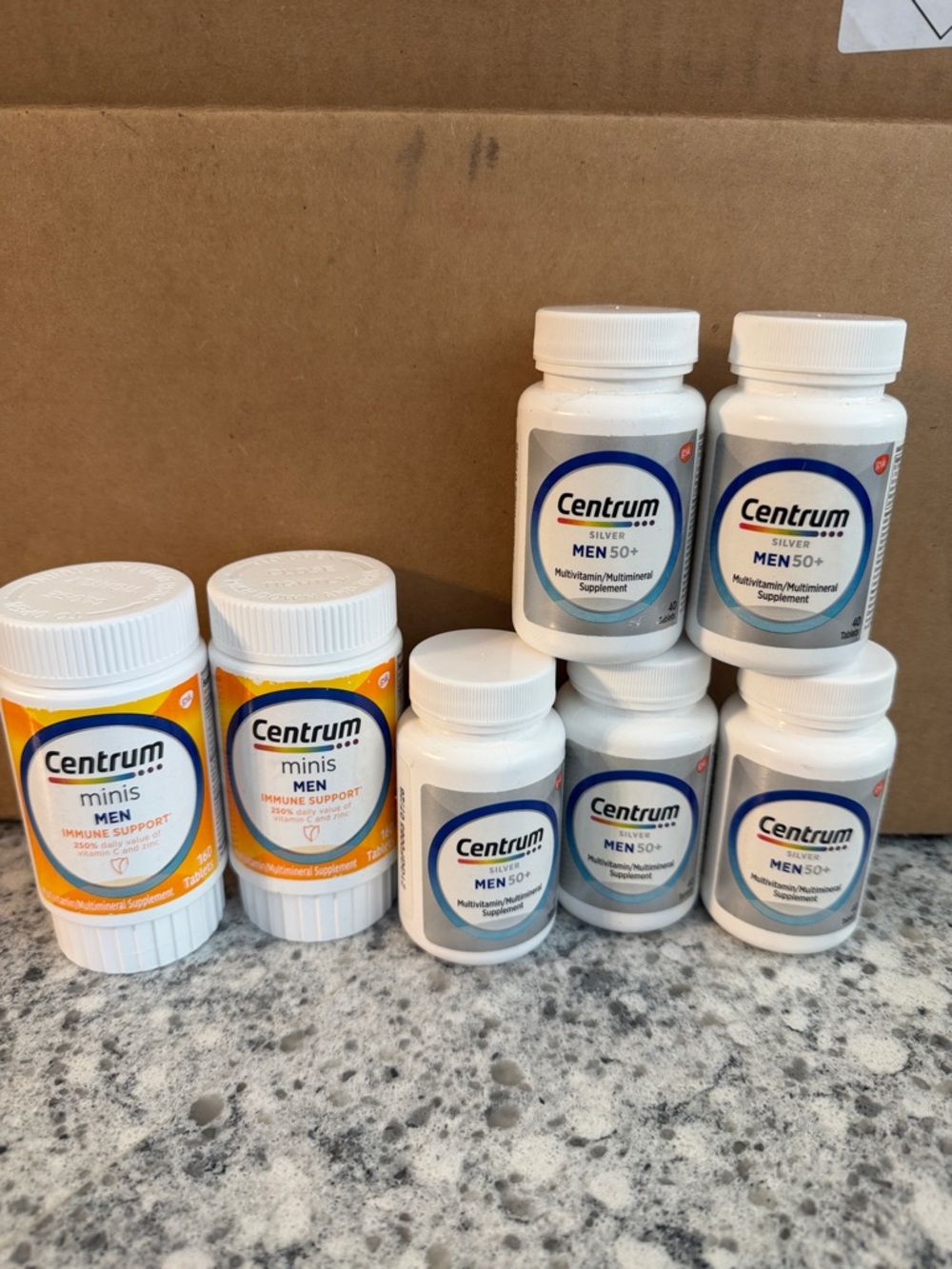 Centrum mens 50 plus mini silver bundle